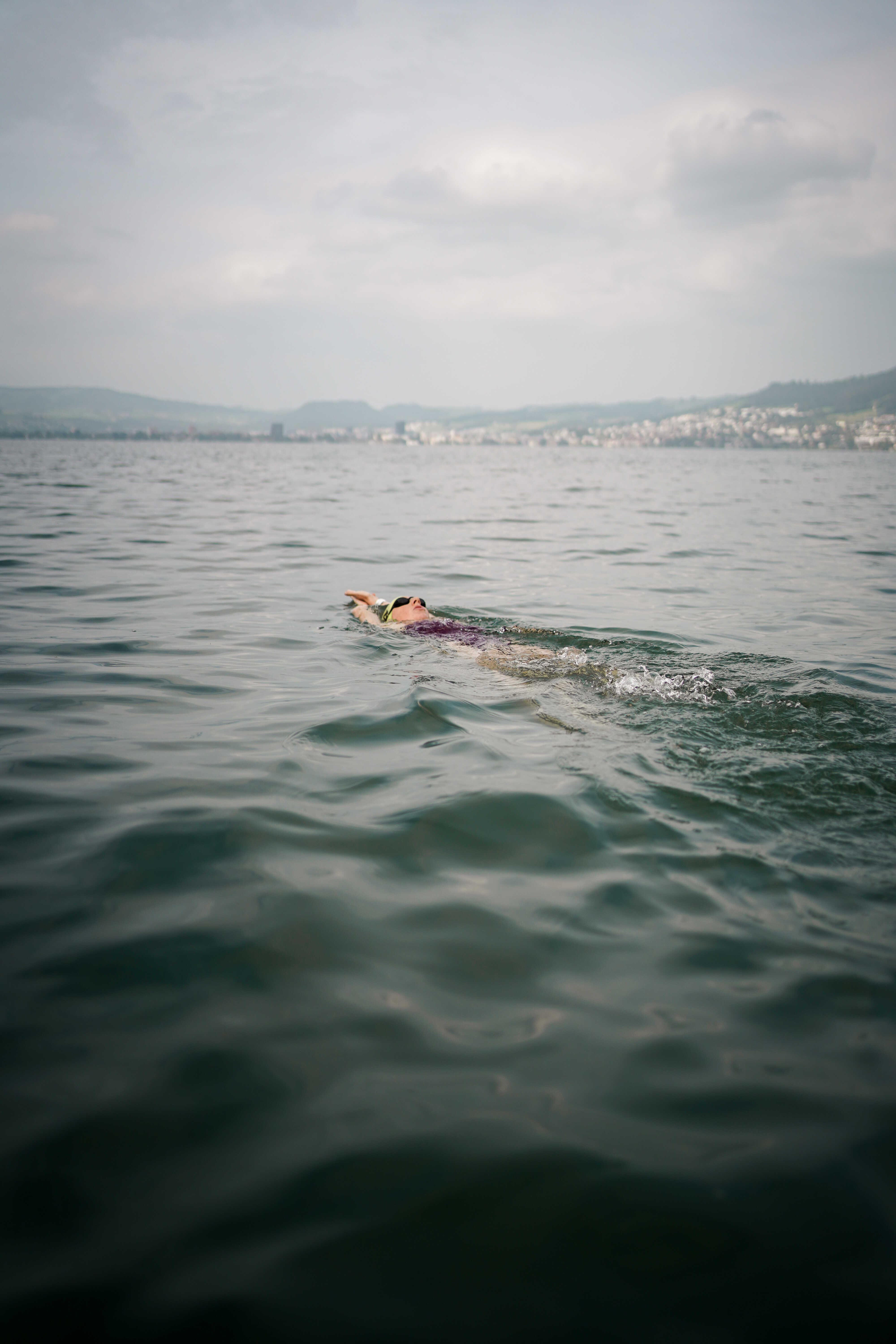 Swimming in Zugersee